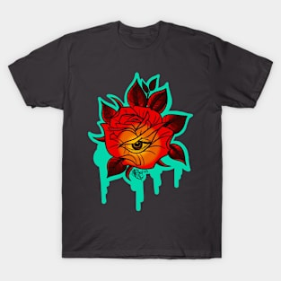 Rose drip T-Shirt